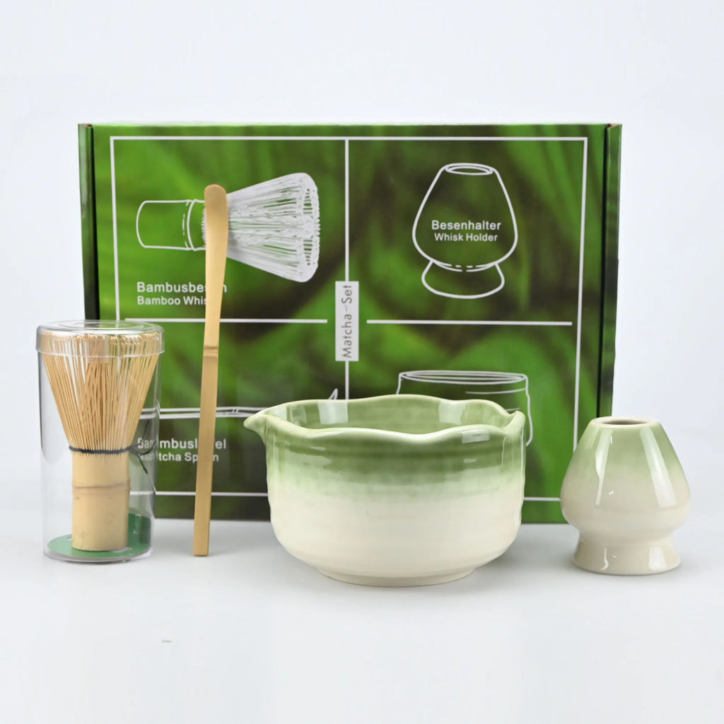 Song Dynasty Style Matcha Bowl Set (2/4/5-Piece)