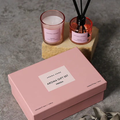 Aromatherapy Candle & Oil Gift Set