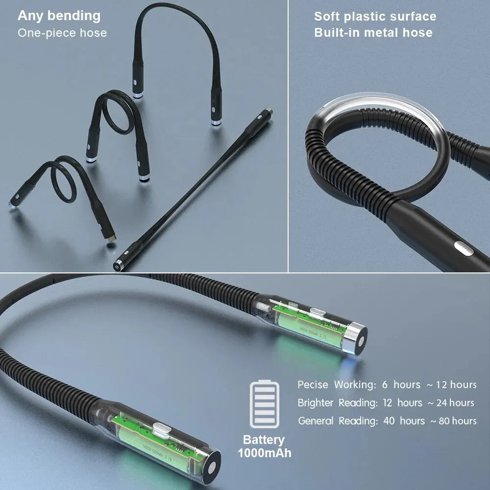 Rechargeable Neck Reading Light