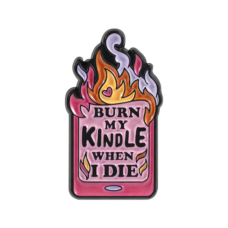 You Have Enough Books Enamel Pin Set