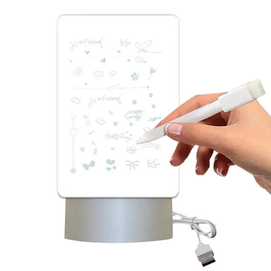 Acrylic LED Desktop Dry Erase Board