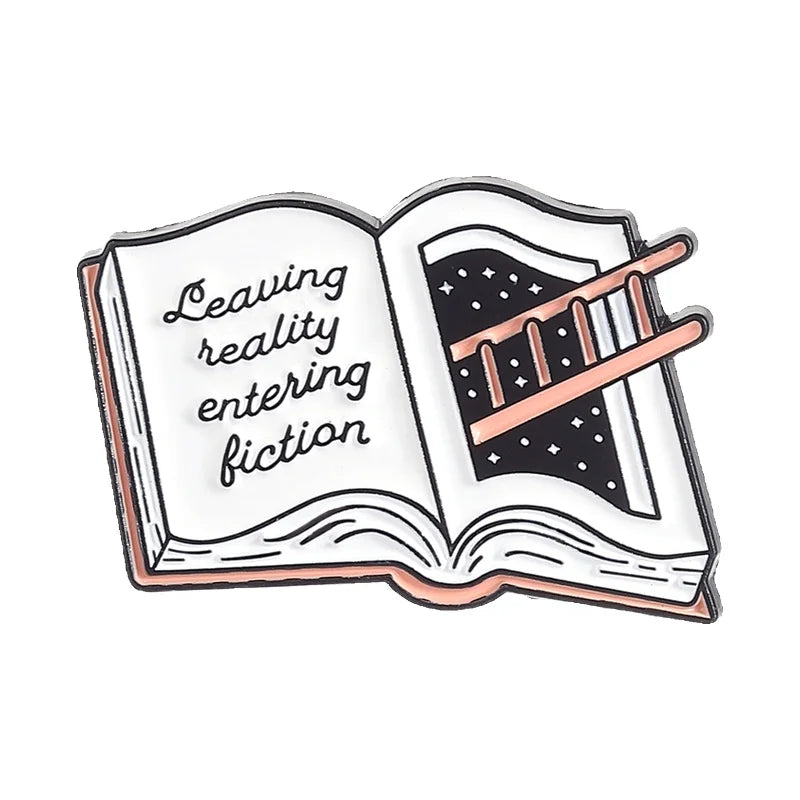 You Have Enough Books Enamel Pin Set