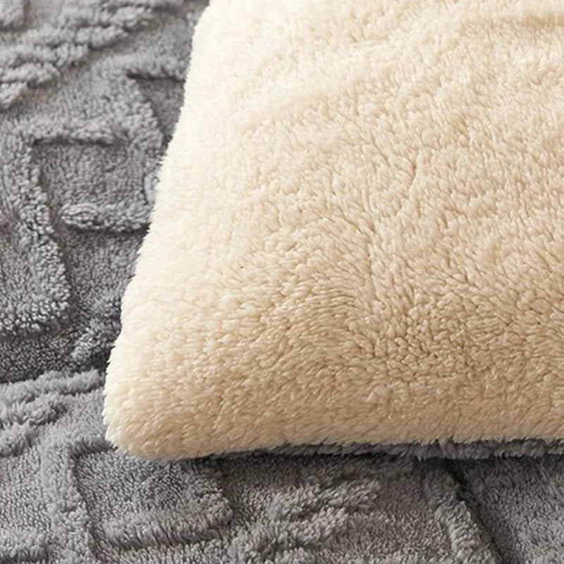 Plush Weighted Winter Blanket Comforter