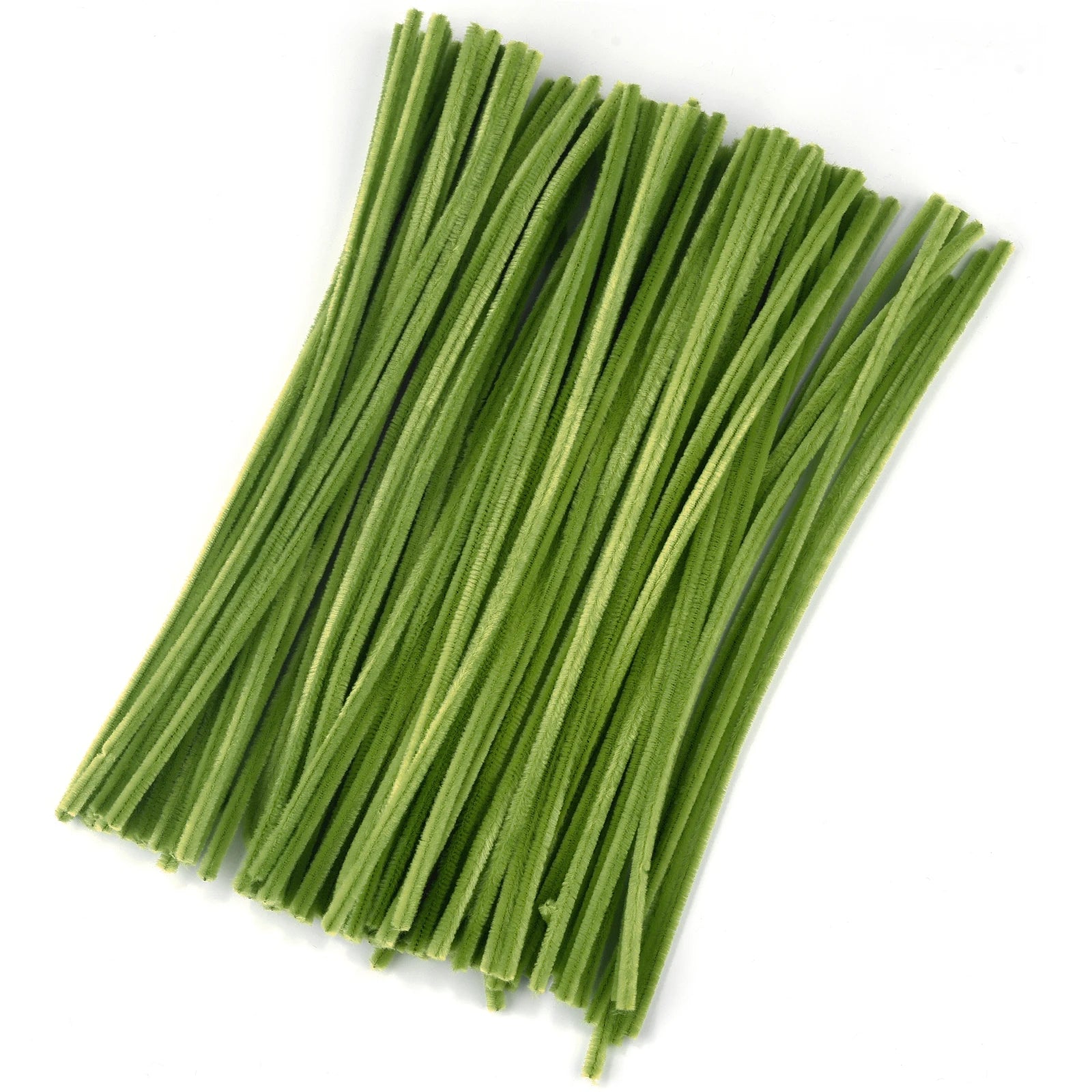 100pcs Colorful Chenille Stems – Soft Pipe Cleaners for DIY Crafts | 30cm Twist Plush Wire Sticks for Kids & Creative Hobbies