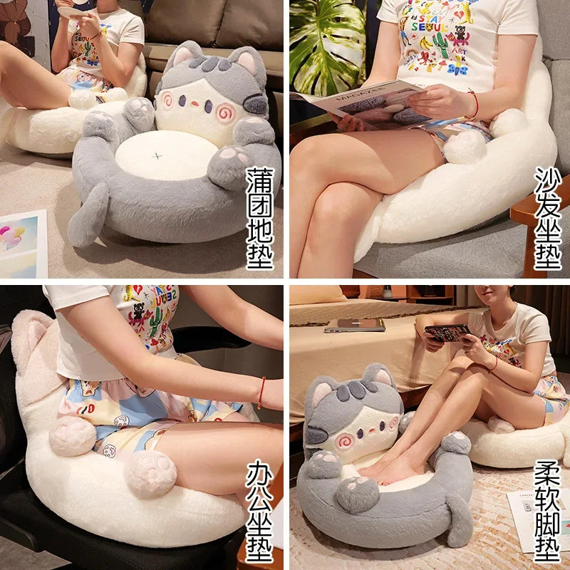 All-Season Tatami Floor Backrest Cushion