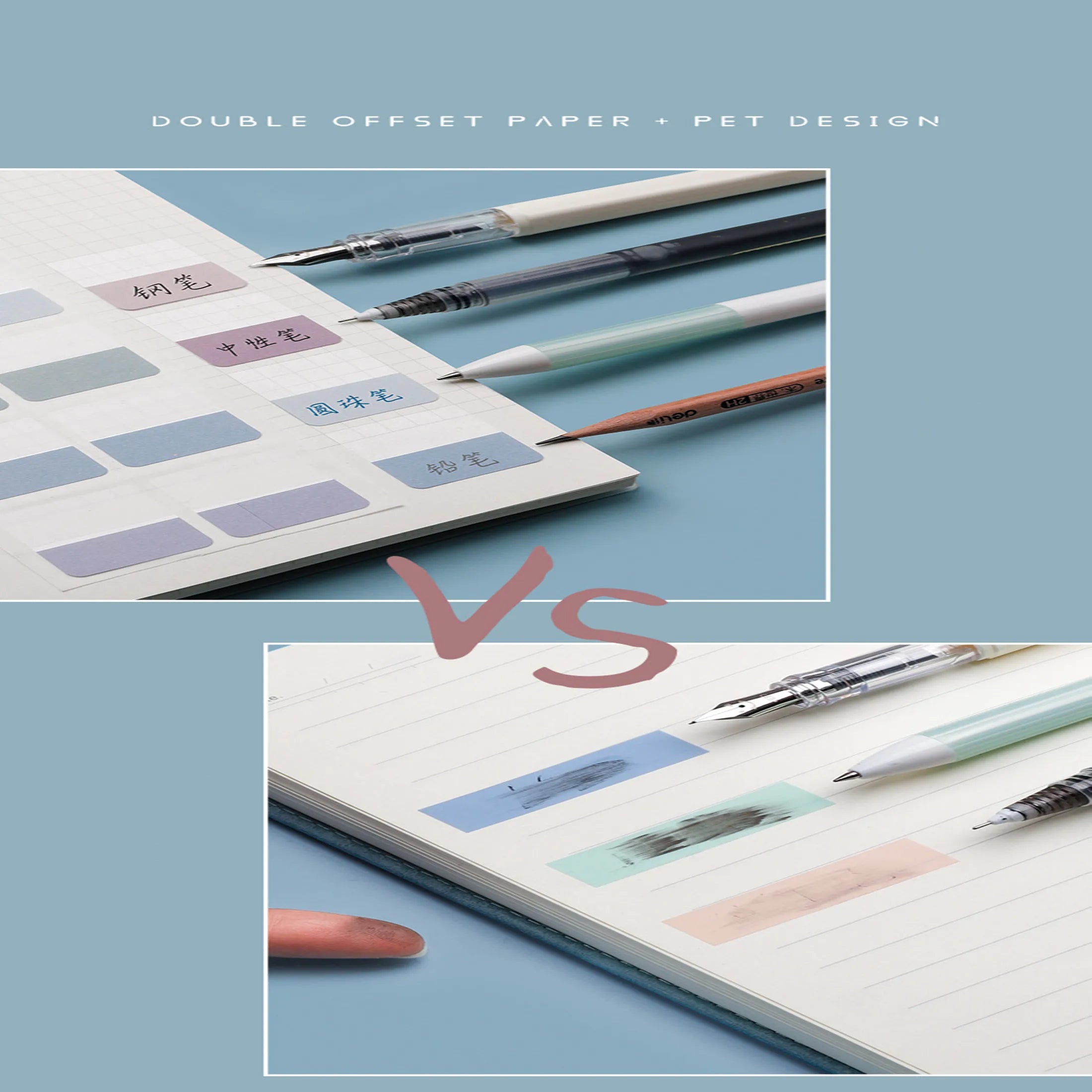 Removable Sticky Index Tabs for Books & Notebooks