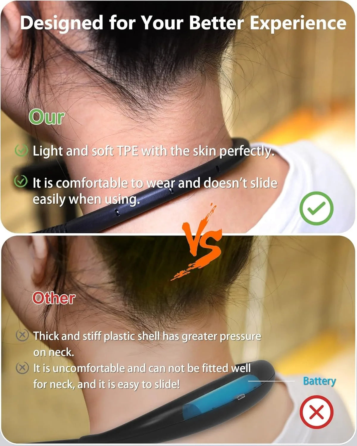 Rechargeable Neck Reading Light