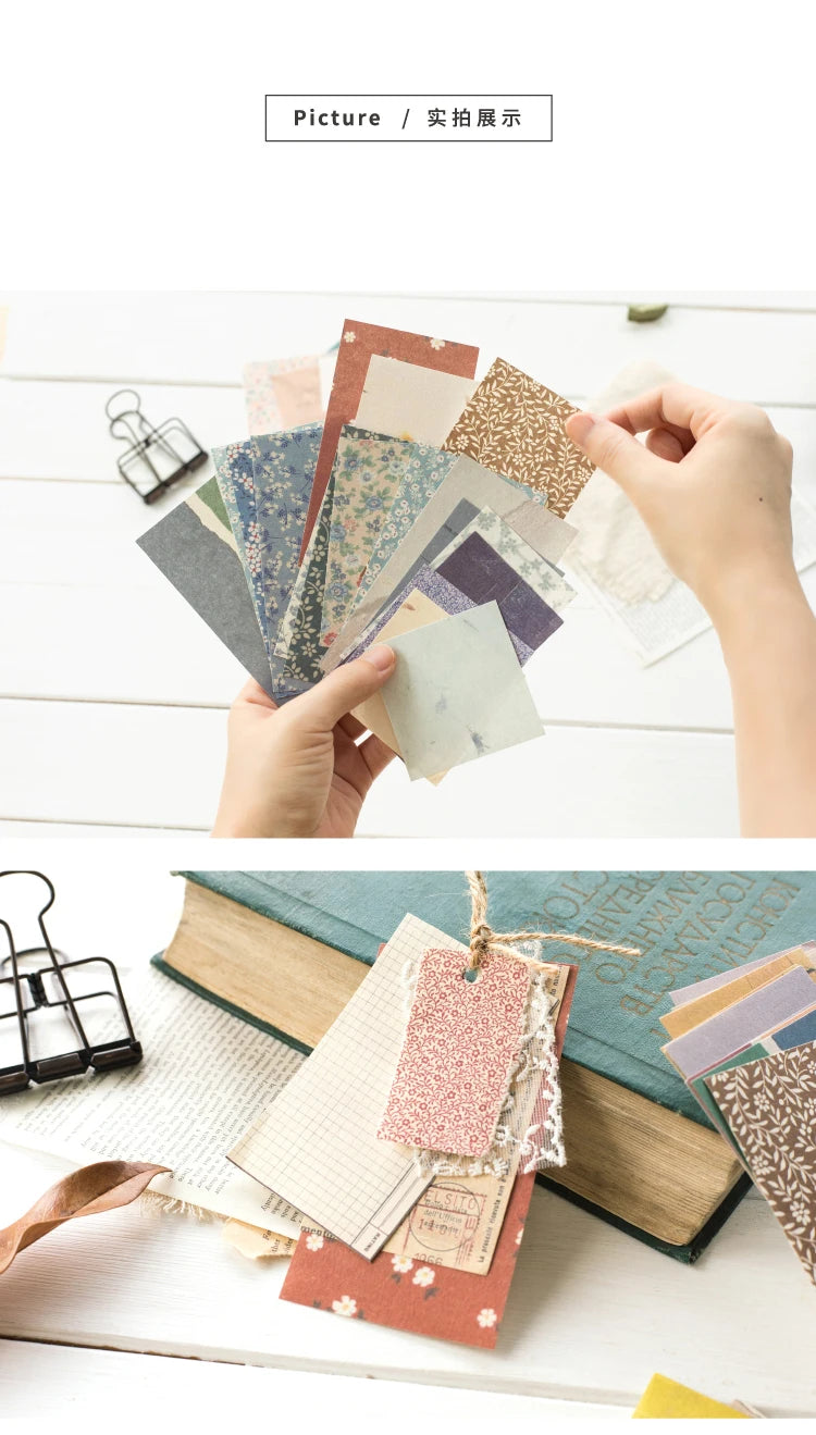 60-Sheet Floral Scrapbook Paper Pack