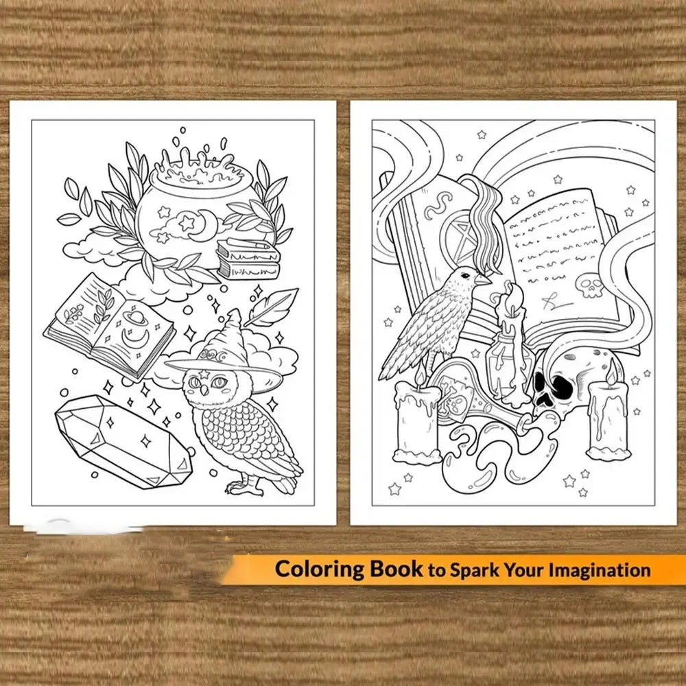 Weird Little Cuties: A Coloring Book for Adults And Teens Featuring Cute Creepy Creatures for Relaxing During Cozy Hygge Moments