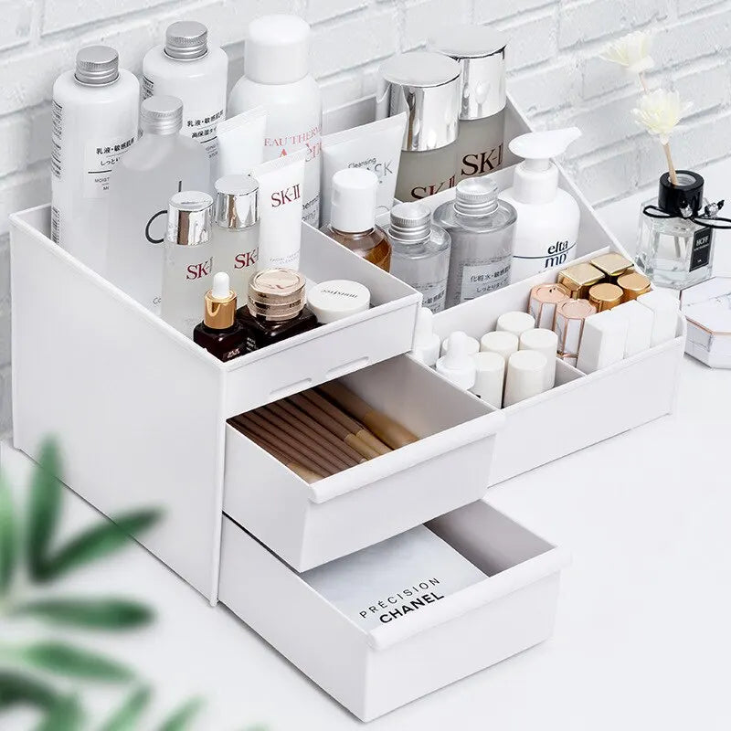 White Drawer Makeup & Skincare Organizer
