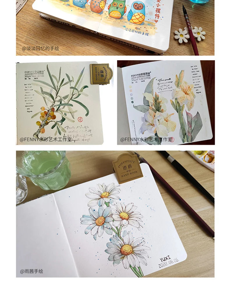 100% Cotton Watercolor Paper Pad
