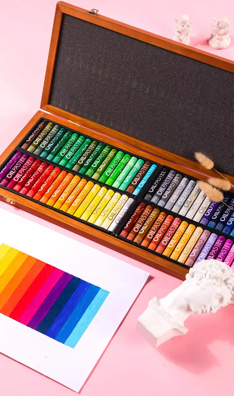 Soft Oil Pastels Set (12/25/48 Colors)