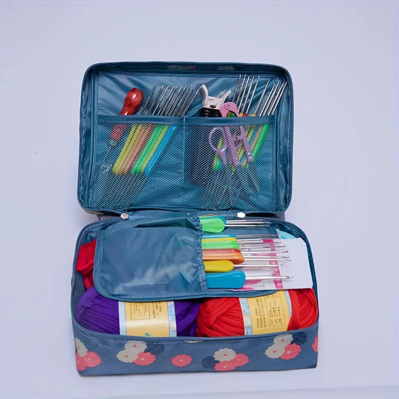 Spacious Knitting & Crochet Storage Bag