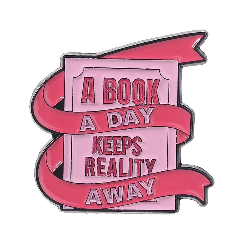 You Have Enough Books Enamel Pin Set