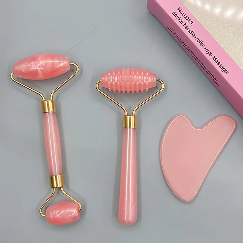 4-Piece Ice Roller Facial Massage Set