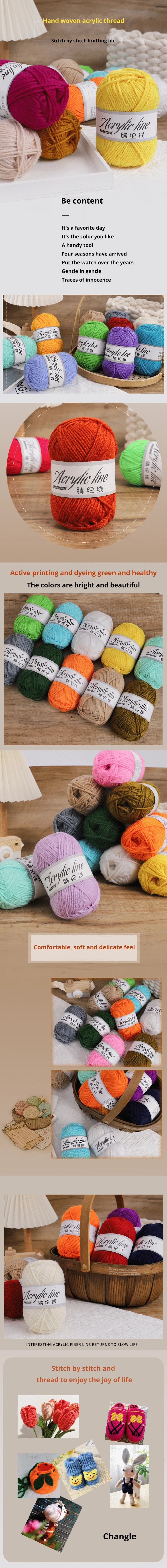 12-Piece Multicolor Yarn Starter Kit
