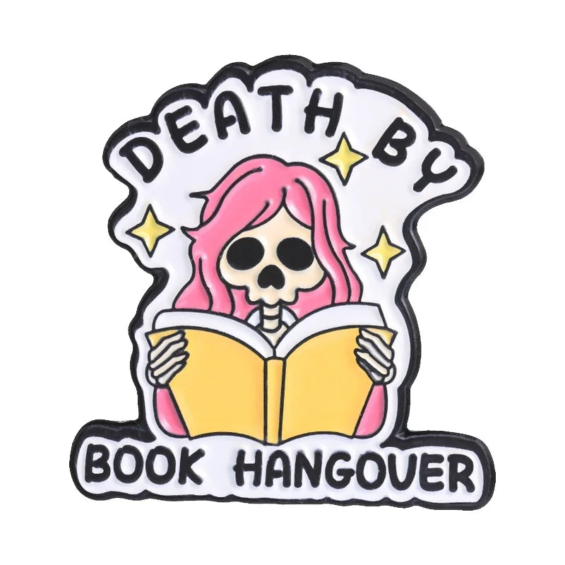 You Have Enough Books Enamel Pin Set