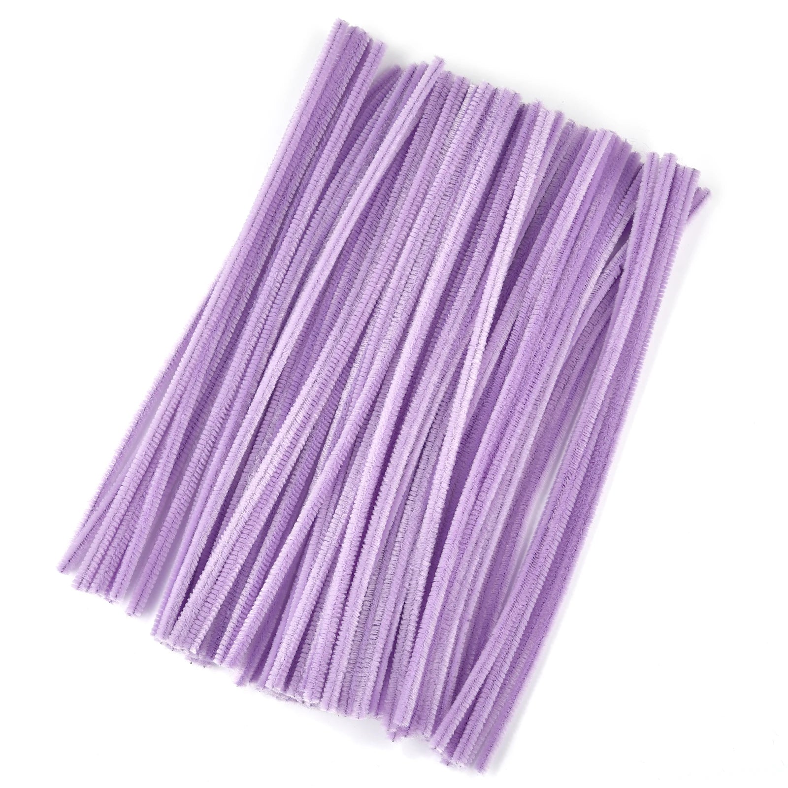 100pcs Colorful Chenille Stems – Soft Pipe Cleaners for DIY Crafts | 30cm Twist Plush Wire Sticks for Kids & Creative Hobbies