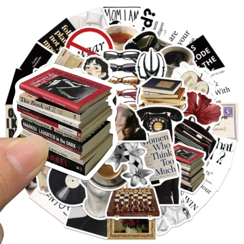 Vintage Museum Art Sticker Set