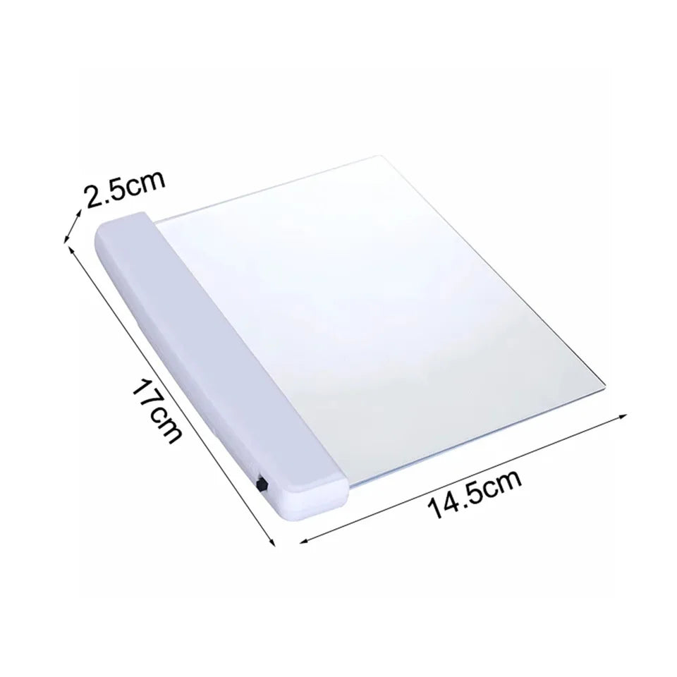 Flat Panel LED Book Light for Reading in Bed