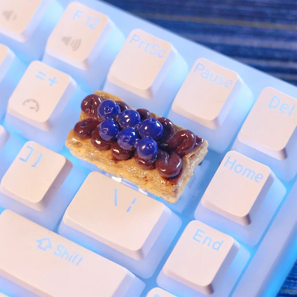 Creative Cute Personality Keycap Peripheral Keycap Custom A Birthday Present Keycap Suitable for Mechanical Keyboard Cross Shaft