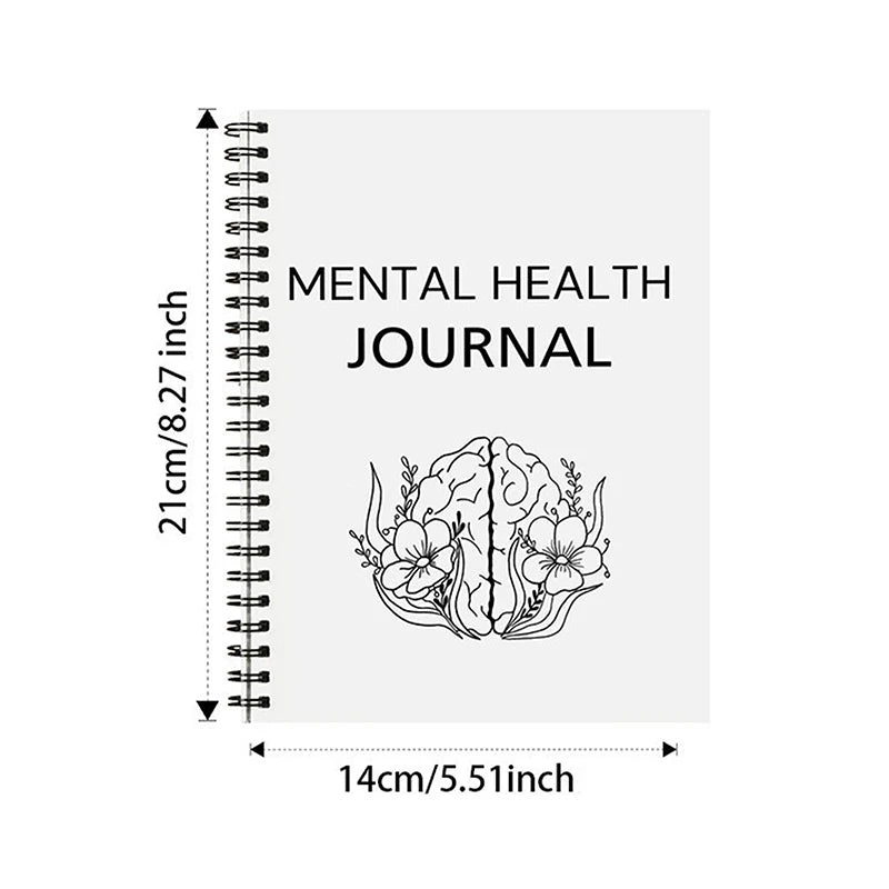 Mental Health & Wellness Journal Planner