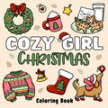 Cozy Christmas Coloring Book for Adults