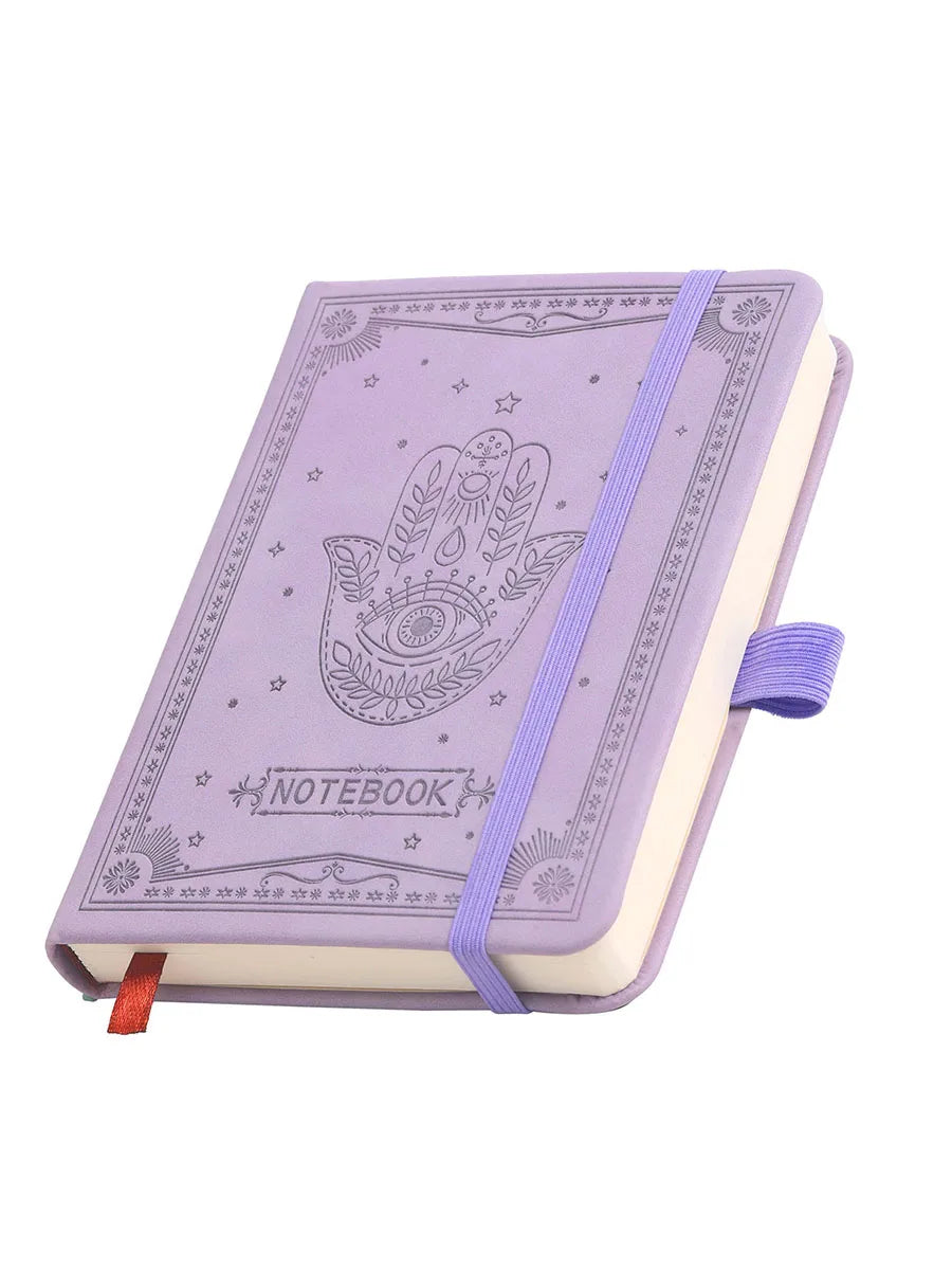 A6 Leather Pocket Lined Notebook