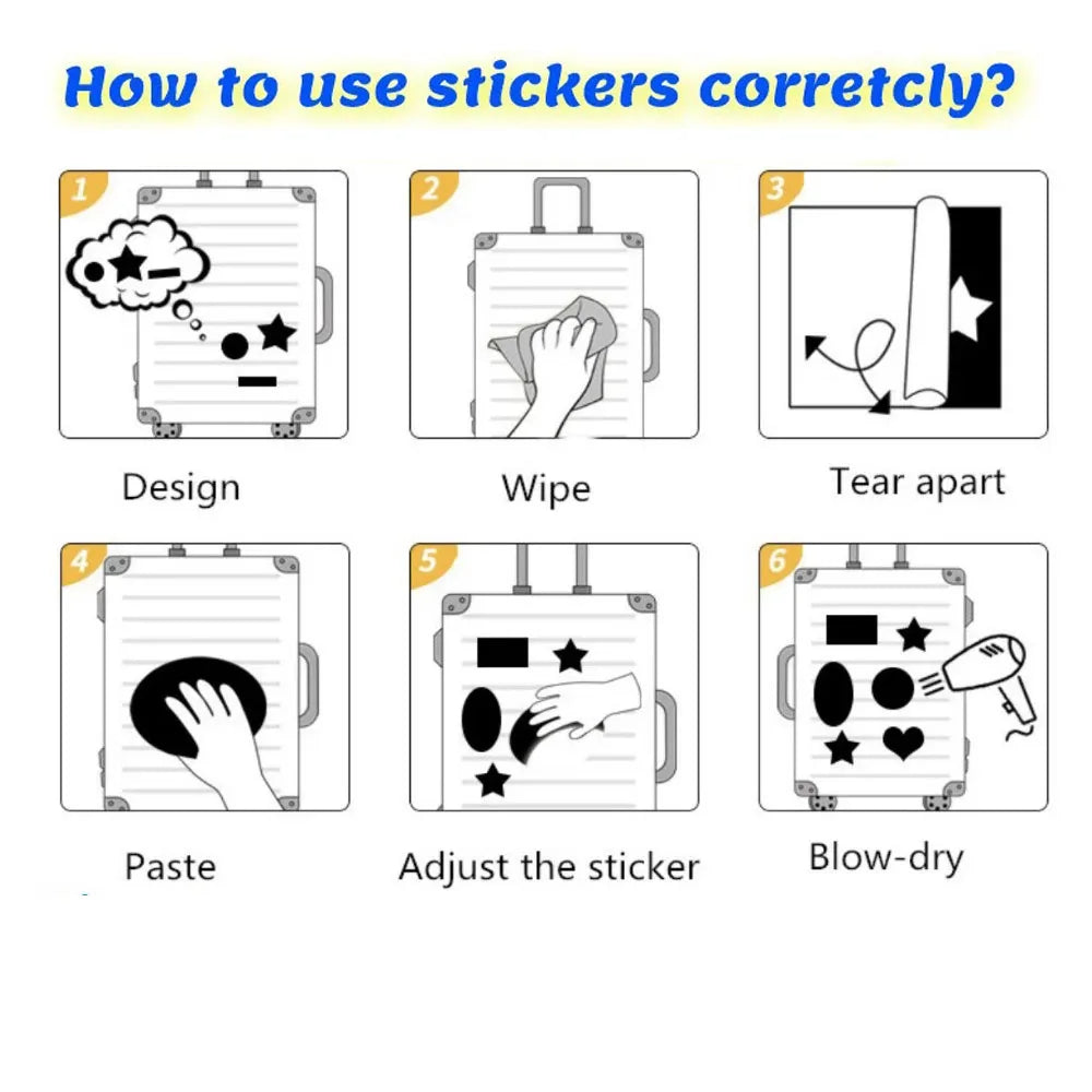 Retro Magic Book Stickers Pack