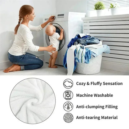 Plush Weighted Winter Blanket Comforter