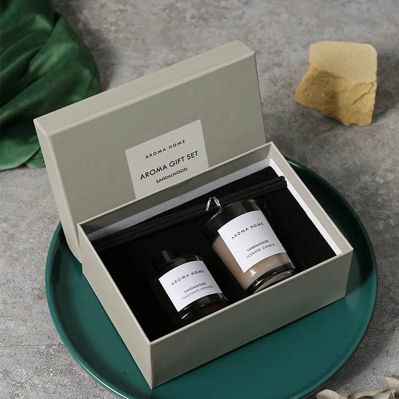 Aromatherapy Candle & Oil Gift Set