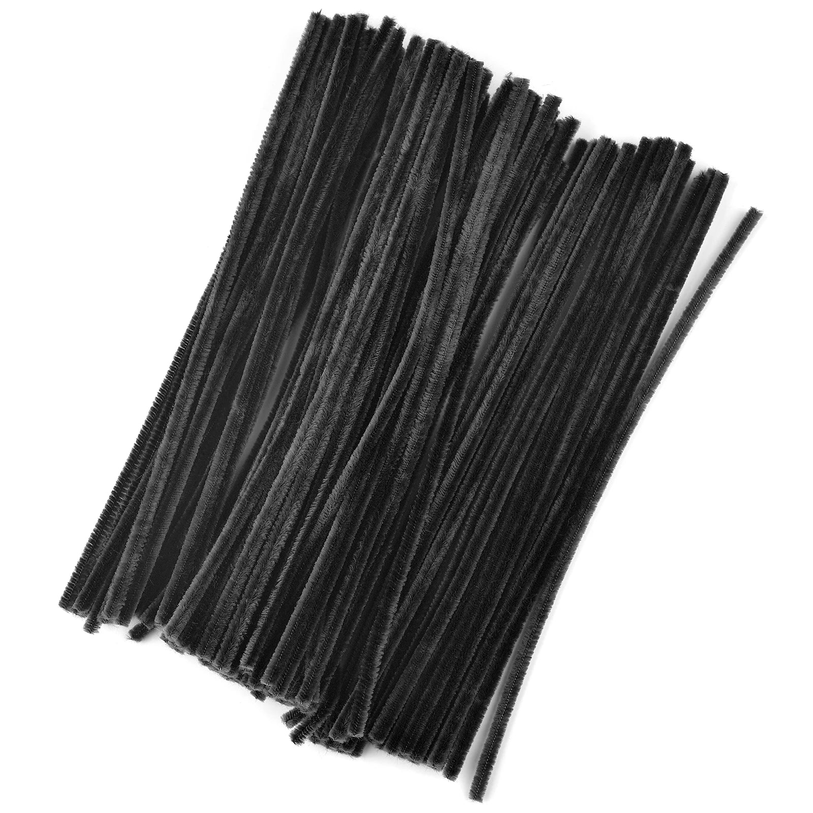 100pcs Colorful Chenille Stems – Soft Pipe Cleaners for DIY Crafts | 30cm Twist Plush Wire Sticks for Kids & Creative Hobbies