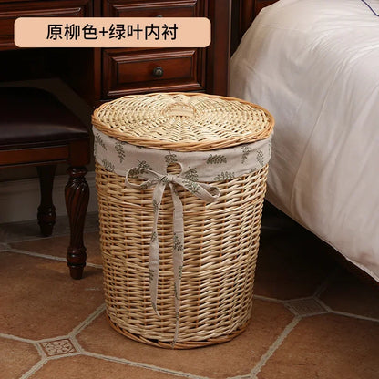 Large Rattan Laundry & Storage Basket