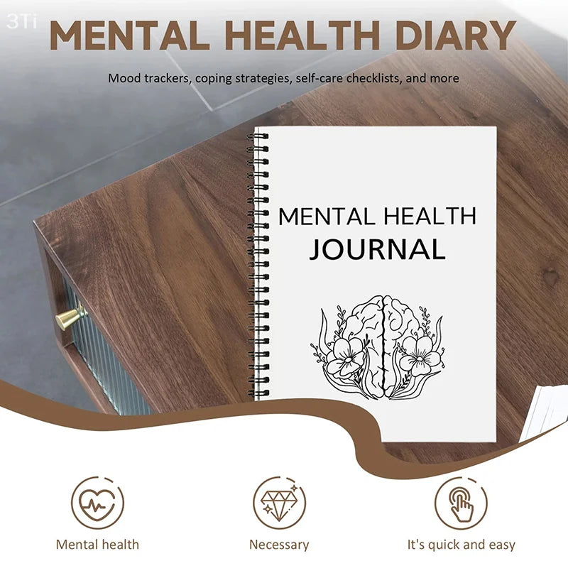Mental Health & Wellness Journal Planner