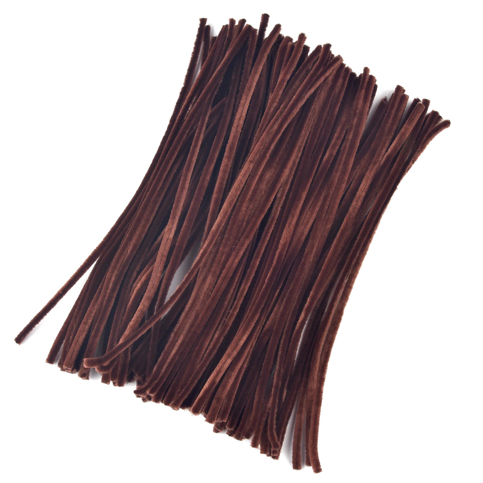 100pcs Colorful Chenille Stems – Soft Pipe Cleaners for DIY Crafts | 30cm Twist Plush Wire Sticks for Kids & Creative Hobbies