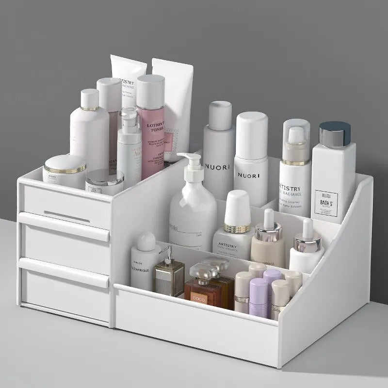 White Drawer Makeup & Skincare Organizer