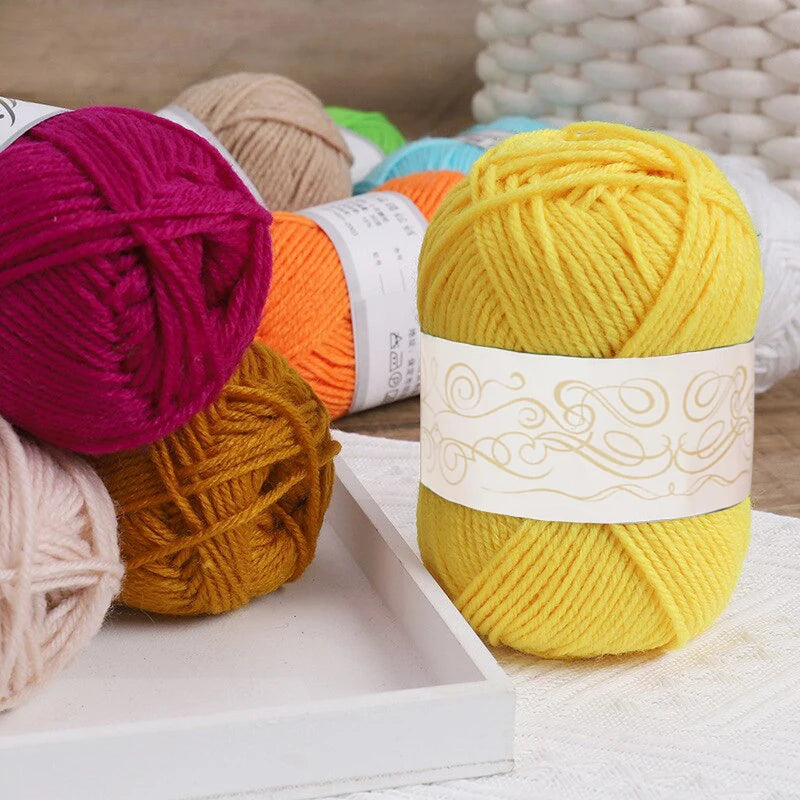 12-Piece Multicolor Yarn Starter Kit