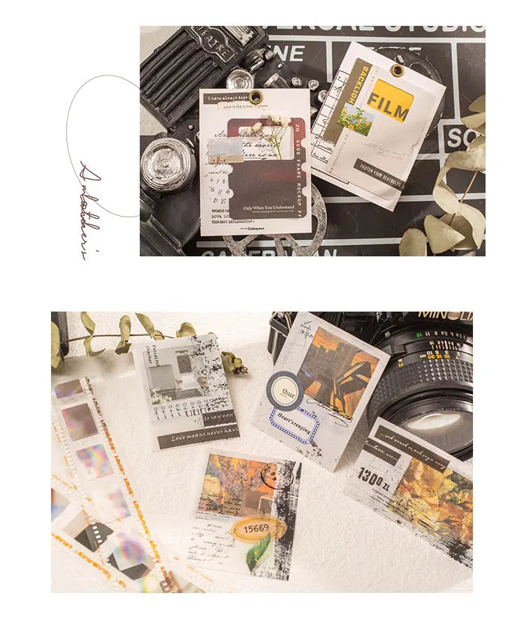94-Piece Scrapbook Sticker & Paper Set