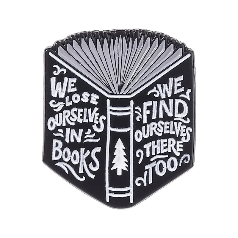 You Have Enough Books Enamel Pin Set