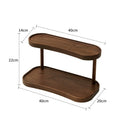 2-Tier Bamboo Vanity & Coffee Bar Organizer