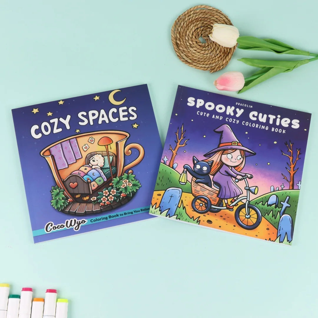 Little Corner Coloring Book – Cozy Hygge Moments