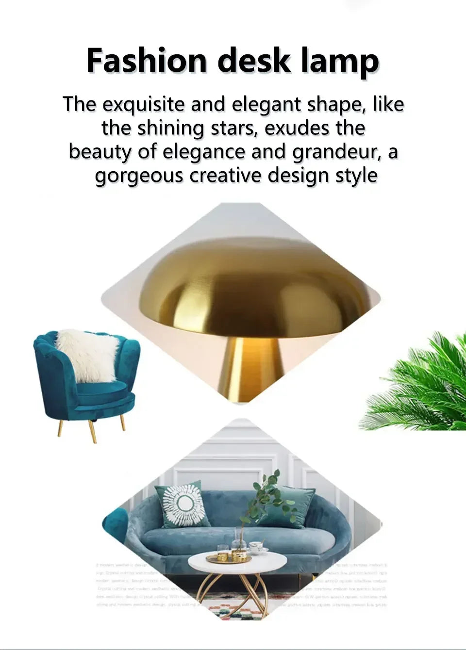 Retro LED Night Light Mushroom Touch Sensor Desk Lamp Rechargeable Reading Lights For Bedroom Restaurant Bar Decor Lighting