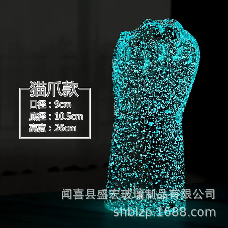 Fluorescent Luminous Mushroom Vase