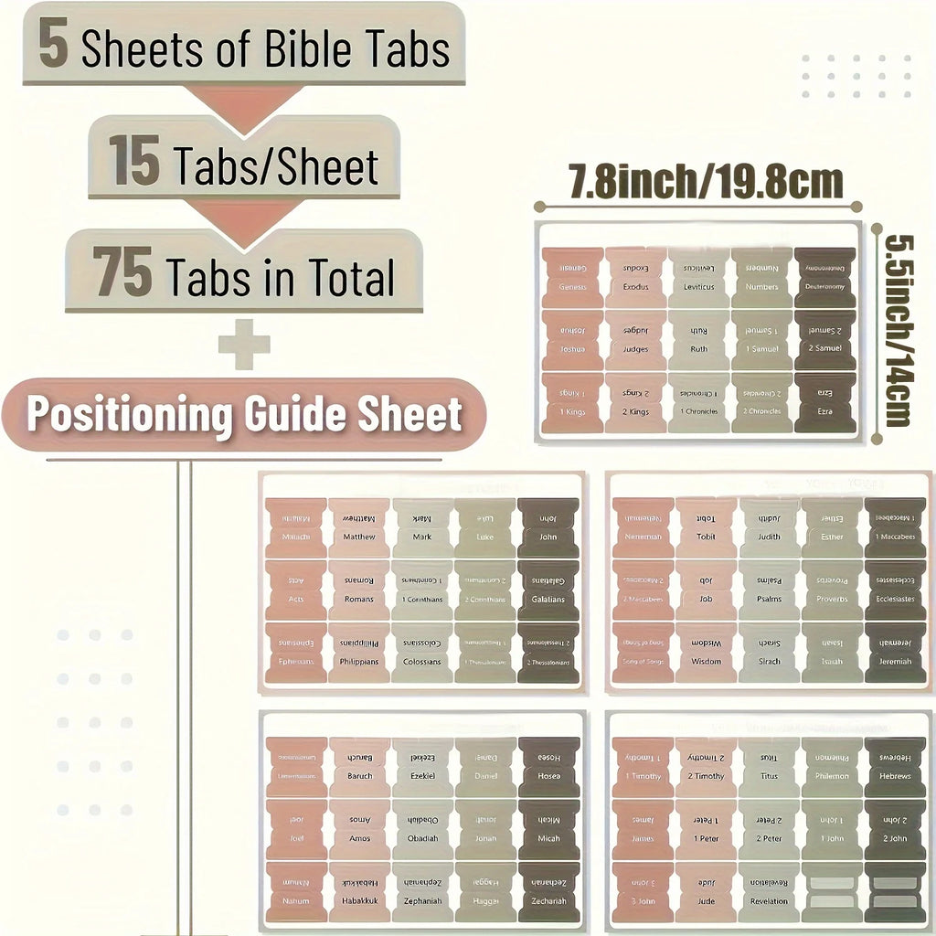 Note Taking Sticky Index Tabs
