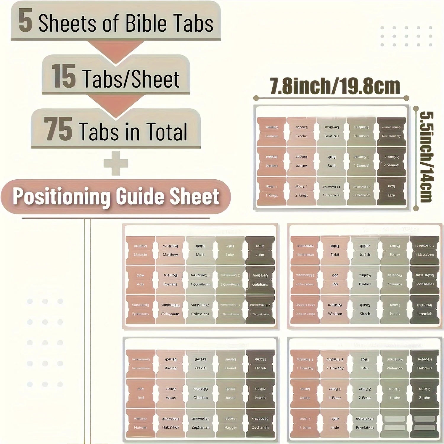 Note Taking Sticky Index Tabs