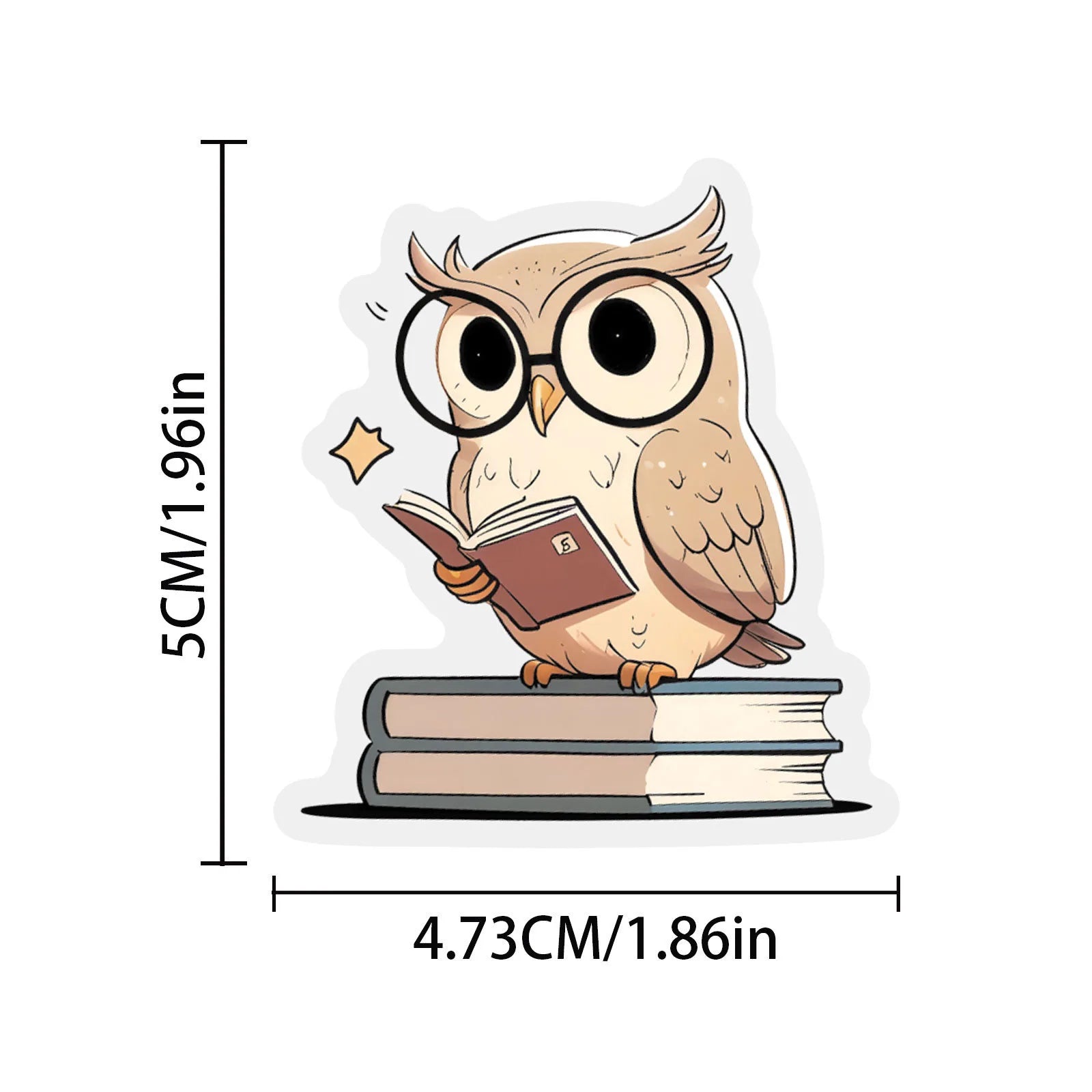Vintage Bookish Reader Sticker Pack