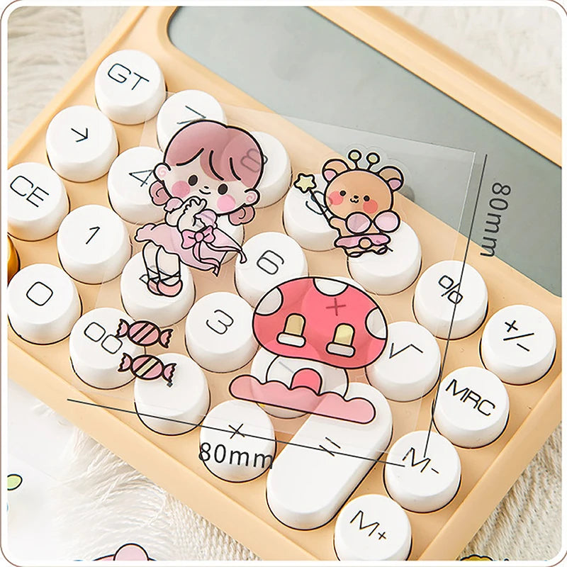 50-Piece Cute Waterproof Sticker Set