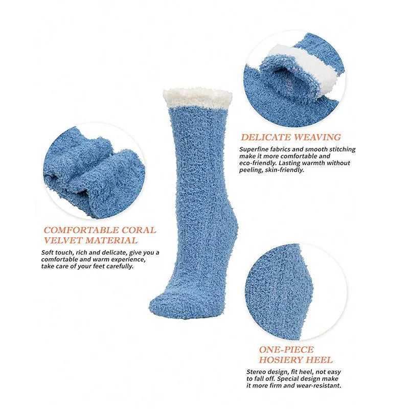 Women’s Winter Fuzzy Thermal Socks
