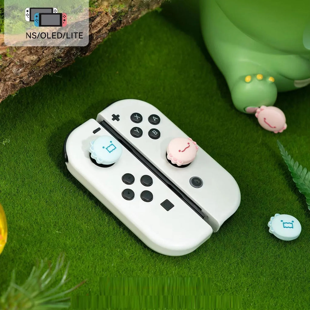 Silicone Joy-Con Thumb Stick Grip Caps for Switch OLED & Lite