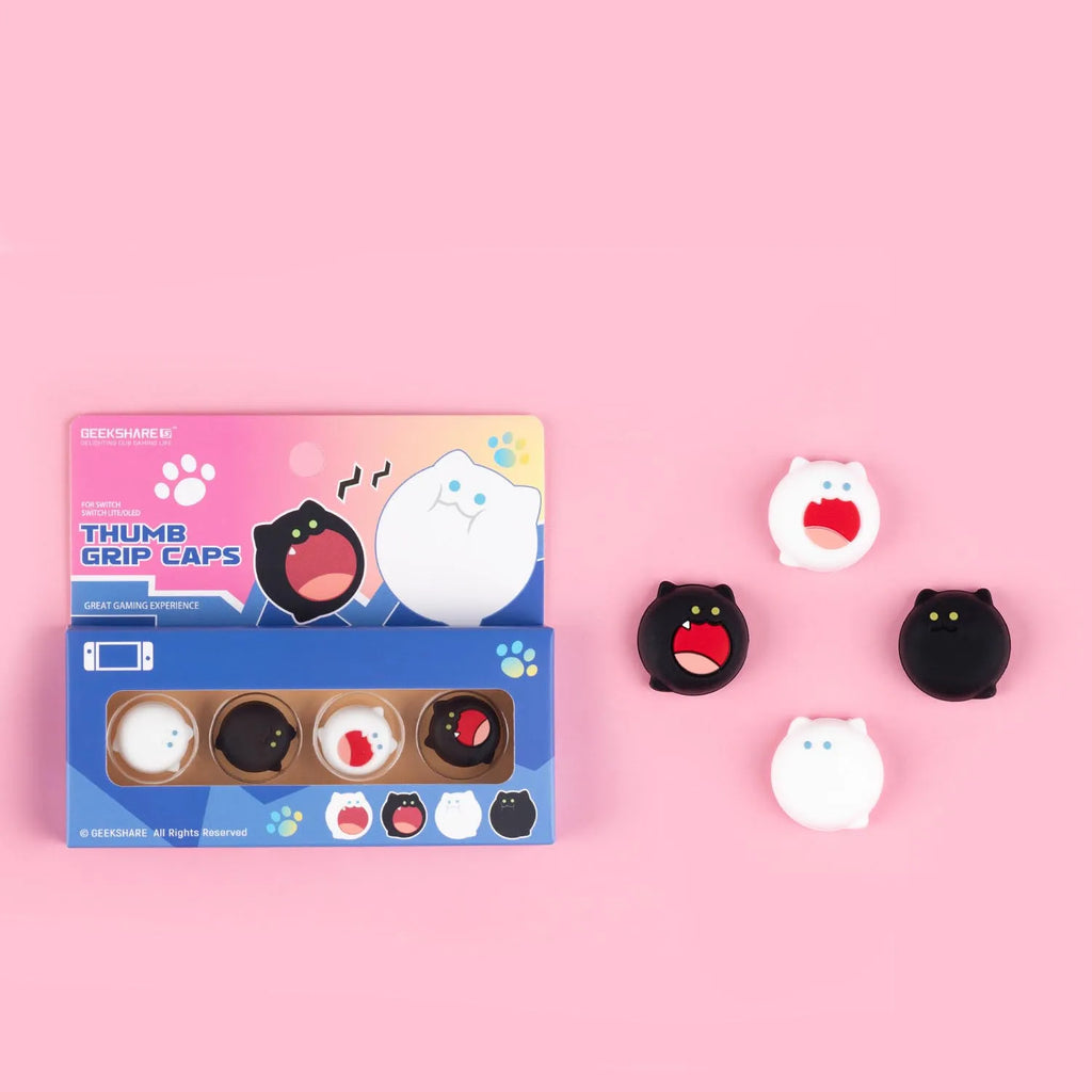 Silicone Joy-Con Thumb Stick Grip Caps for Switch OLED & Lite